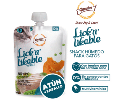 Gnawlers Lick’n’Likable Atún & Zapallo