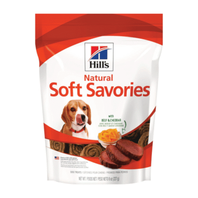 Hilll's Natural Soft Savories Beef & Cheedar 227g