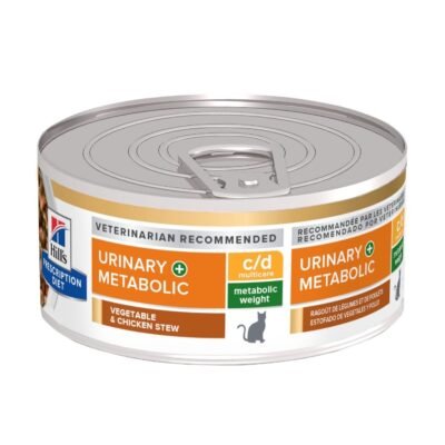 Hills PD Feline c/d Metabolic Veg&Chk 82g