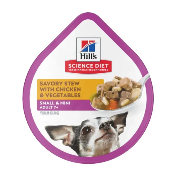 Hills SD Adult 7+ Small & Mini Chk&Veg 99g