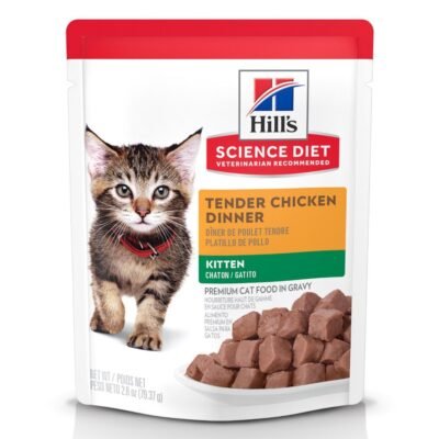 Hills SD Kitten Tender Chicken Dinner 79.39g