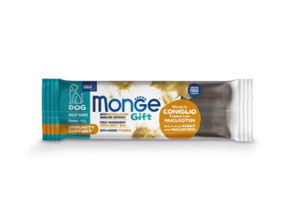 Monge Gift Meat Bars Immunity Support Dog (Conejo+Nucleotidos) 40g