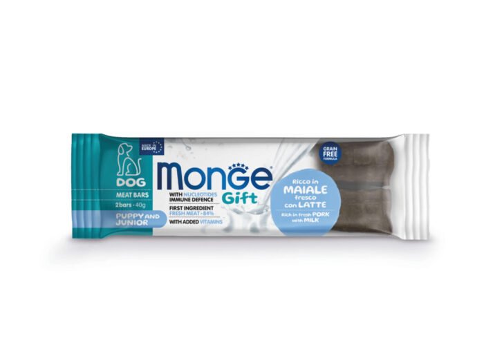 Monge Gift Meat Bars Puppy Dog (Cerdo+Leche) 40g