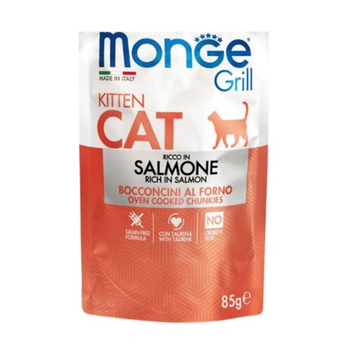 Monge Grill Kitten Salmón