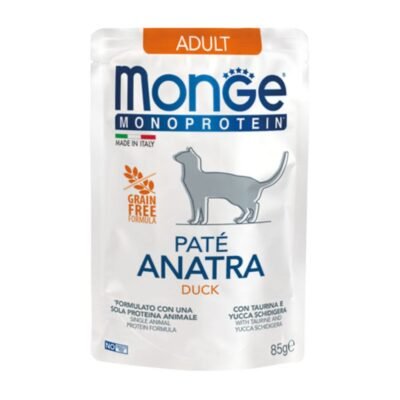 Monge Monoprotein Adult Pato 85g