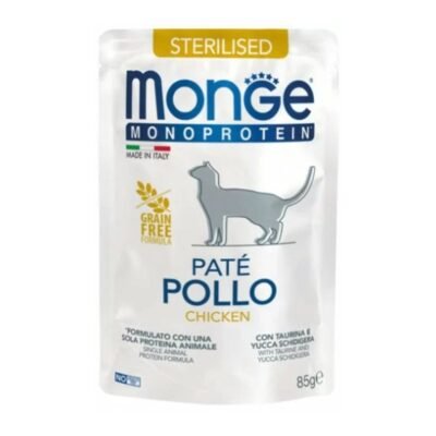 Monge Monoprotein Adult Sterilised Pollo 85g