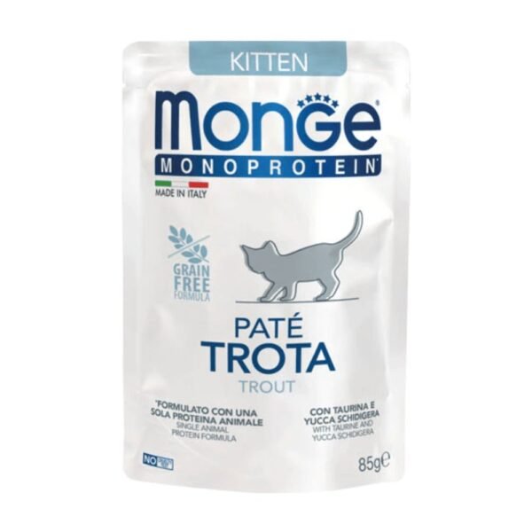 Monoproteina, Gatito - Trucha 85g