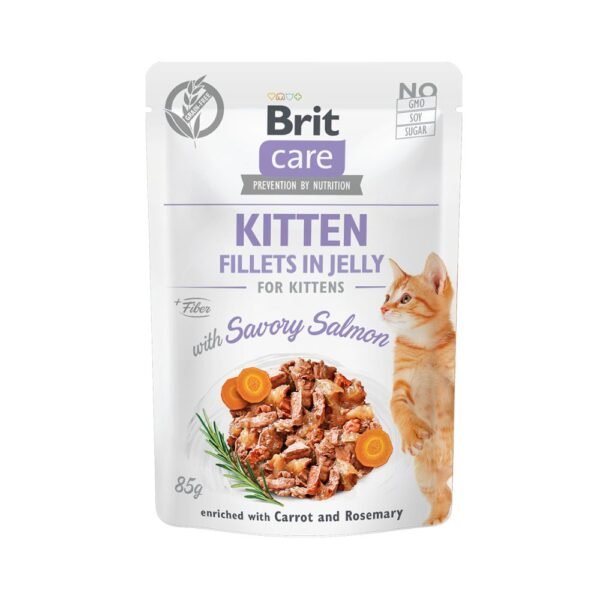 Gatito – Filetes de Salmón en gelatina 85g
