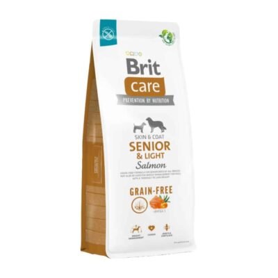 Cuidado de Piel & Pelo, Senior & Light – Salmón