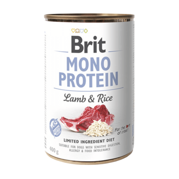 Mono Proteína, Adulto – Cordero & Arroz 400g