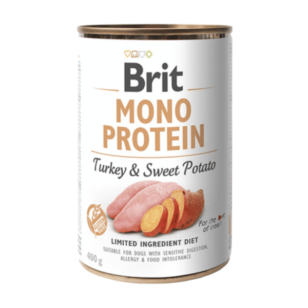 Mono Proteína, Adulto – Pavo & Camote 400g