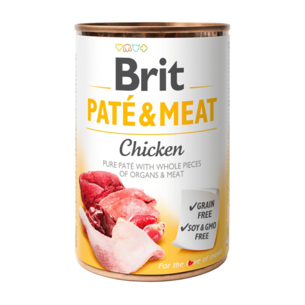 Paté y Carne, Adulto – Pollo 400g