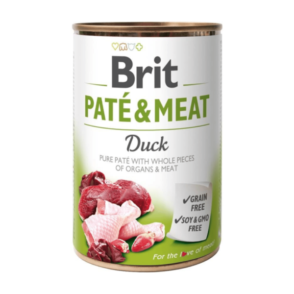 Paté y carne, Adulto - Pato