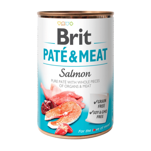 Paté y carne, Adulto – Salmón