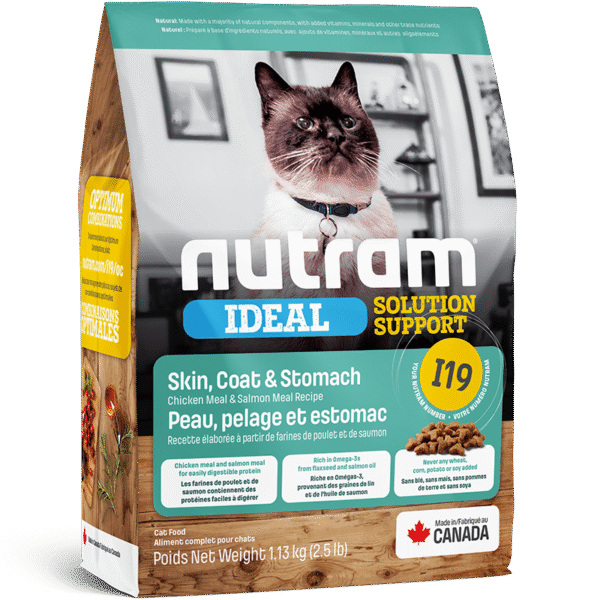 Piel, pelaje y estómago sensibles, Adulto – Pollo & Salmón