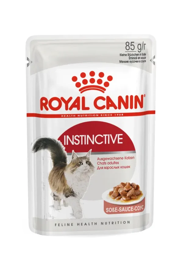 Comida húmeda en salsa, Adulto Instintivo – Carne 85g
