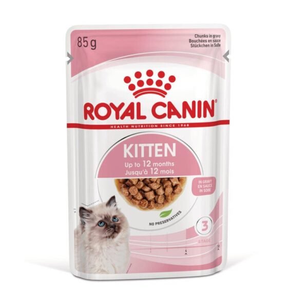 royal-canin-fhn-kitten-gravy-85g Comida Húmeda en Salsa, Gatito – Carne 85g