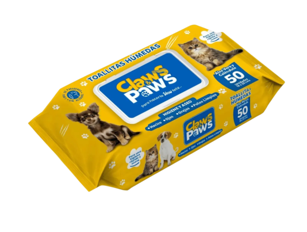 claws-paws-toallitas-humedas-x50-unidades Toallitas Húmedas - 50uds