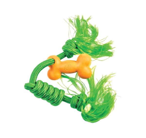 Cuerda con Hueso de Hule Natural