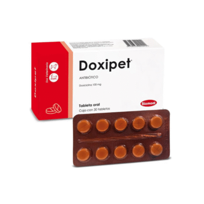 Doxipet 100, Antibiótico - 1 blíster(10tab)