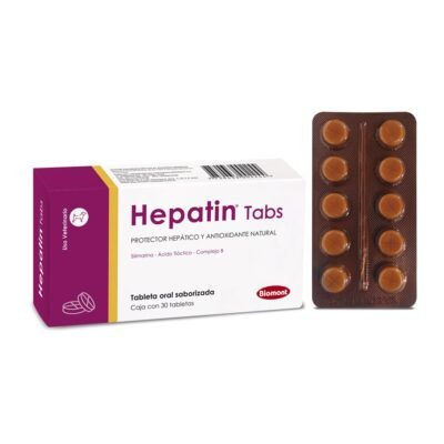 hepatin-tabs-suplemento-hepatoprotector-1-caja30tab Hepatin Tabs, Suplemento hepatoprotector - 1 caja(30tab)