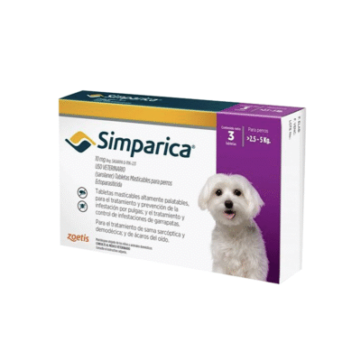 Simparica 2.5 a 5kg, 3tab - 10mg