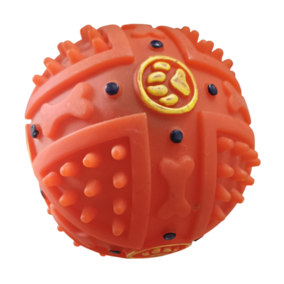 pelota-dispensador-mediana-con-sonido-naranja Pelota Dispensador Mediana con Sonido