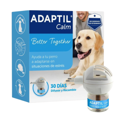 adaptil-calm-difusor-y-recarga Feromonas para Perros , Difusor y Recarga - 48ml