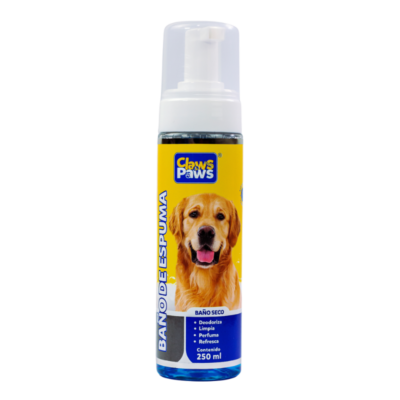 claws-paws-bano-de-espuma-seco-para-perro-250ml Baño de Espuma Seco para Perro - 250ml