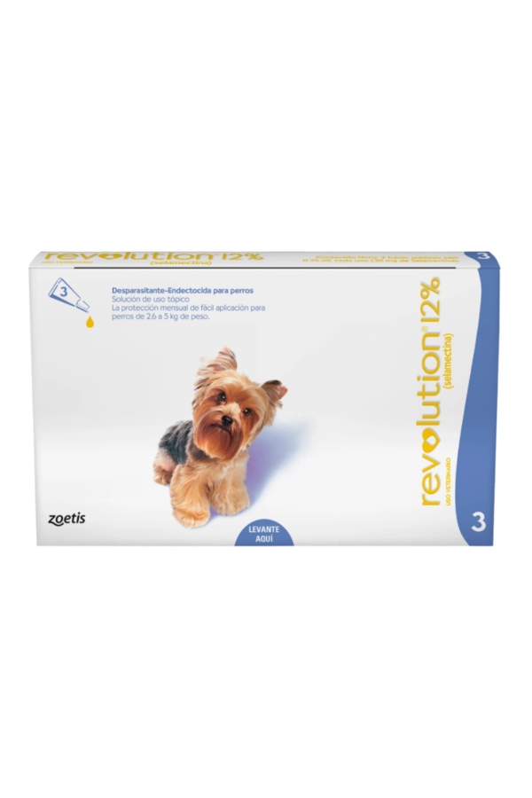 2.6 a 5kg - 3 Pipetas