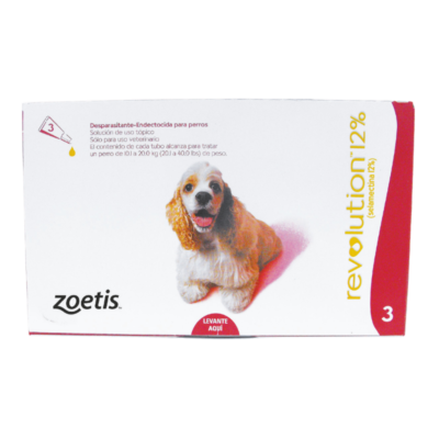 zoetis-revolution-12-1ml 10.1 a 20kg - 3 Pipetas