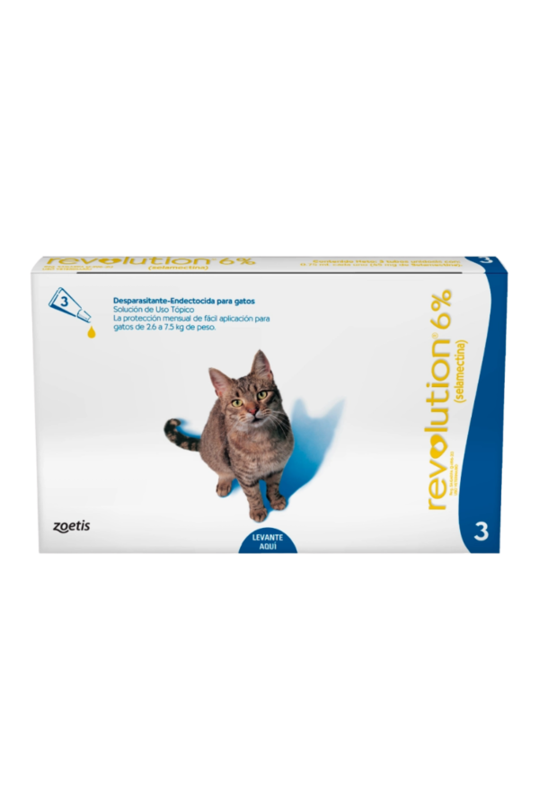 2.6 a 7.5kg - 3 Pipetas