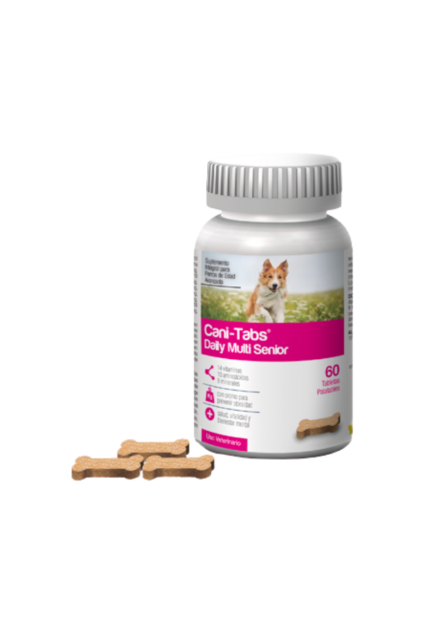 petmedica-cani-tabs-daily-multi-senior Suplemento Vitamínico para Perros Geriátricos