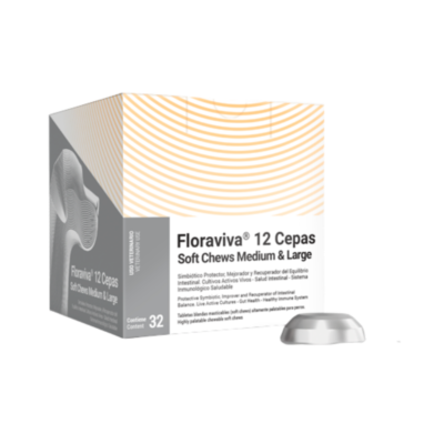 Simbiótico Protector, Mediano y grande - Bocadillos blandos 32comp