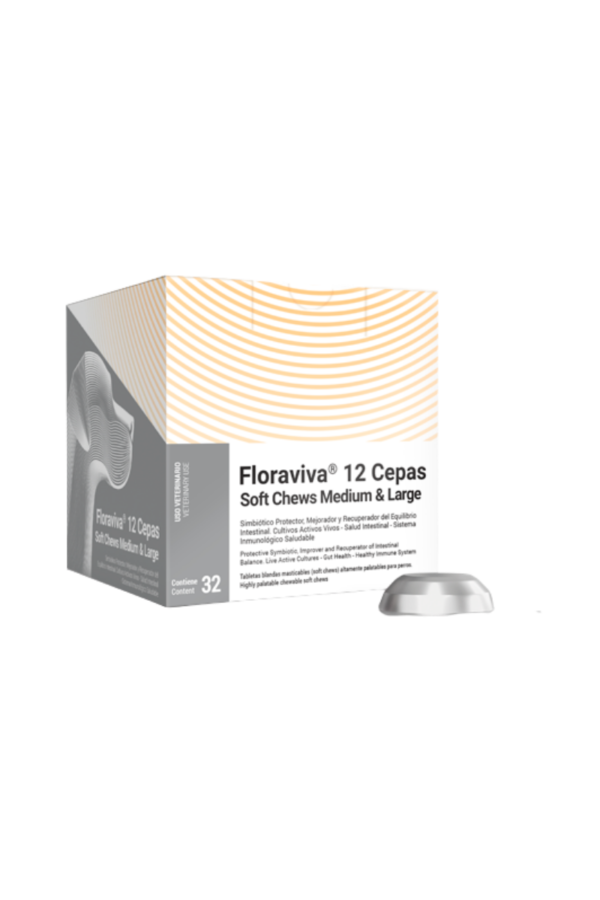 Simbiótico Protector, Mediano y grande - Bocadillos blandos 32comp