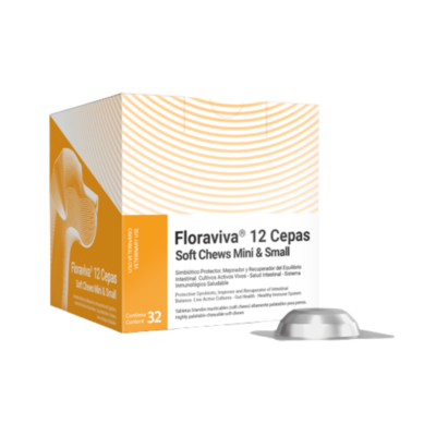 Simbiótico Protector, Mini y pequeños - Bocadillos blandos 32comp