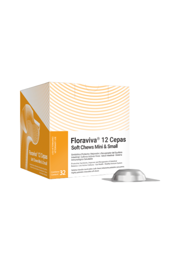 Simbiótico Protector, Mini y pequeños - Bocadillos blandos 32comp