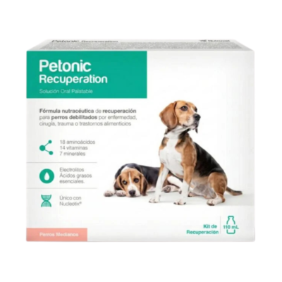 petmedica-petonic-recuperation-110ml Recuperación para perros medianos debilitados - 110ml