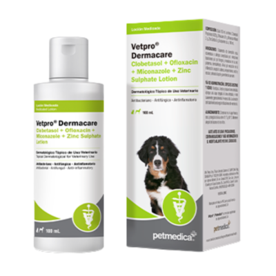 Loción Medicada - Clobetasol+Ofloxacin+Miconazole