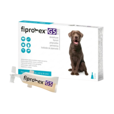 20 a 40kg - 5 pipetas