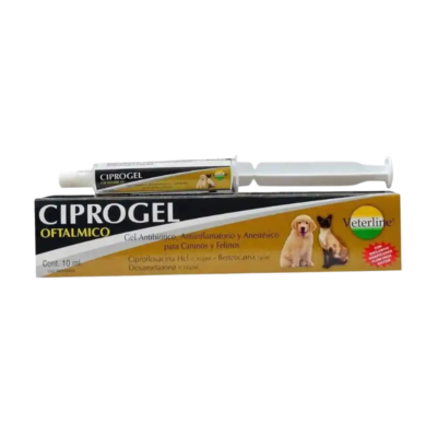 veterline-ciprogel-oftalmico Antibiótico Oftálmico - Gel