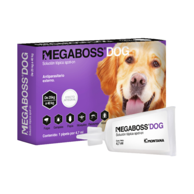 montana-megaboss-dog-25-a-40kg 25 a 40kg - 1 pipeta