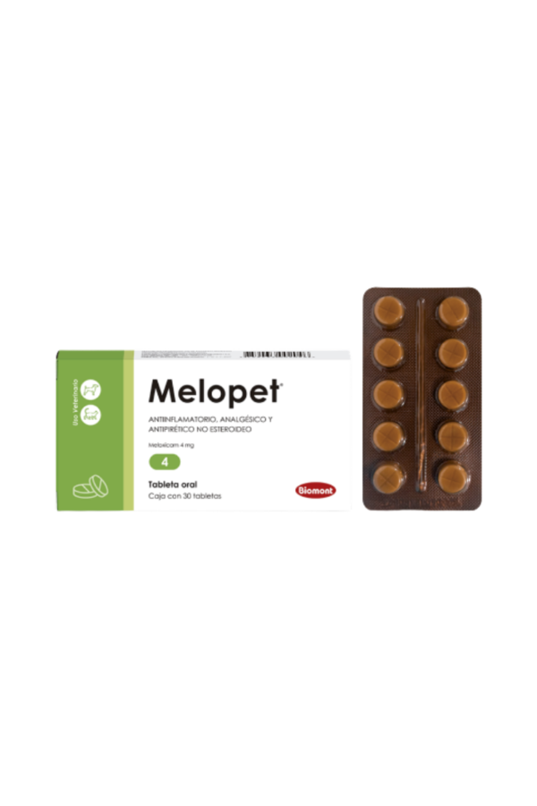 biomont-melopet-4 Antiinflamatorio - 1 caja(30tab)