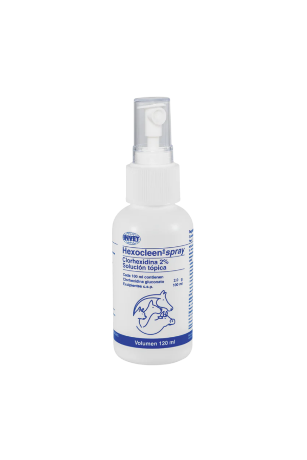 invet-hexocleen-spray Solución Tópica - Spray 120ml