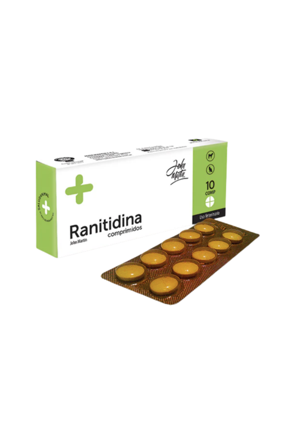 john-martin-ranitidina-comprimidos Antiulceroso - 1 blíster(10comp)