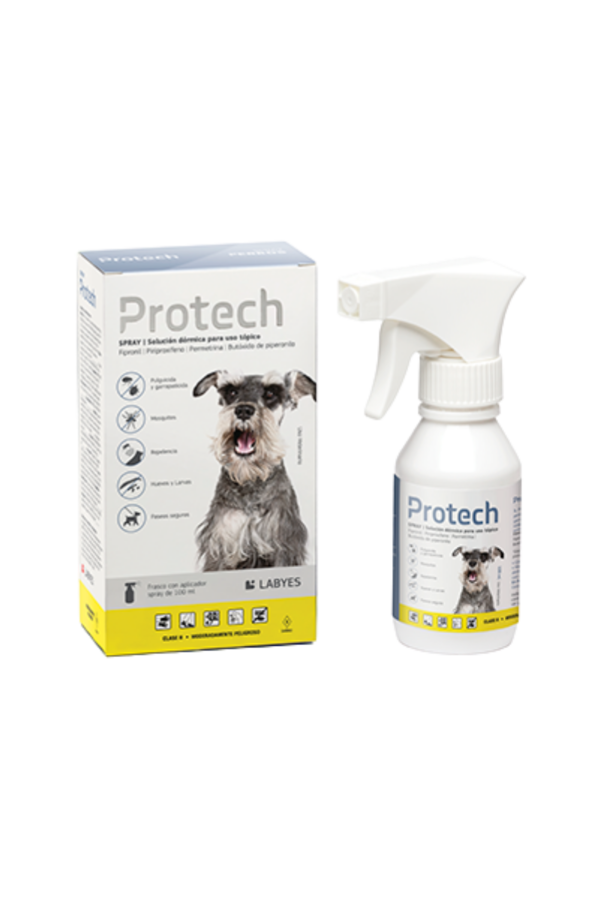 labyes-protech-spray Antiparasitario Externo - Spray 100ml