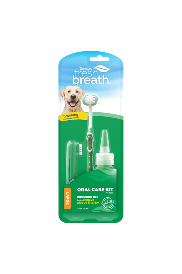 tropiclean-fresh-breath-oral-care-kit-for-dogs-large Kit Dental - Perros Grandes