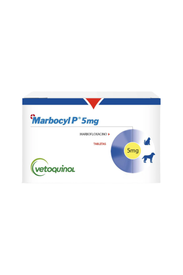 vetoquinol-marbocyl-p-5mg-1 Antibiótico - 1 blíster