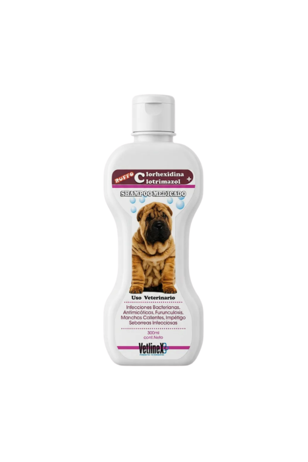 Shampoo Medicado Clorhexidina + Clotrimazol