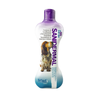 vetlinex-shampoo-medicado-sanidermal Shampoo Medicado Sanidermal - 500ml